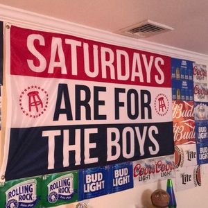 Saturday’s are for the boys flag barstool sports